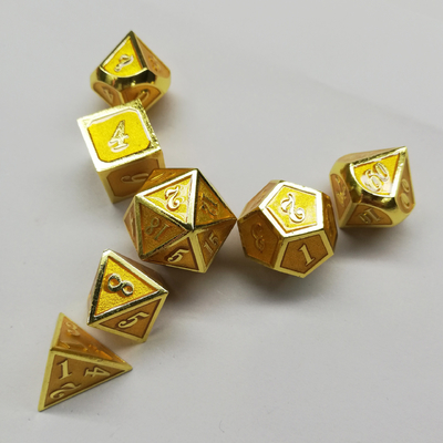 Emalje ambachten massief metaal dobbelstenen set Bude Mensen deur Cruch DND RPG