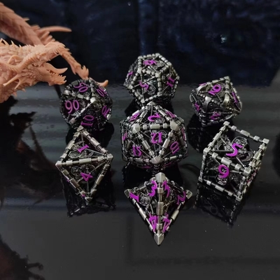 Antieke Hollow Metal Dice Suite Dragon And Underground City Board Game DND RPG