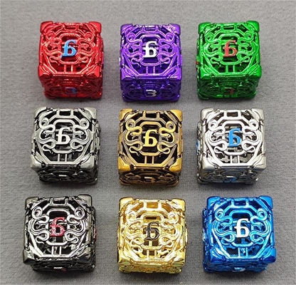 Chongtian Snake Hollow Metal Dice Set Multi-faceted tafelspel #Dnd#Rpg#Coc