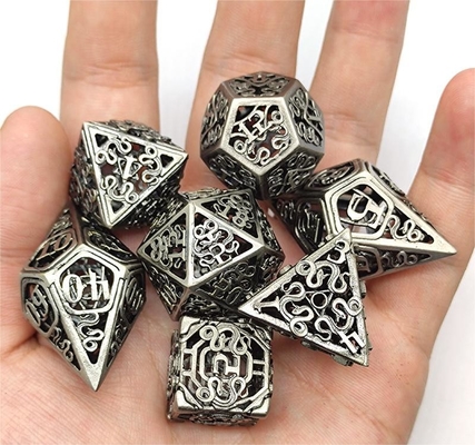 Chongtian Snake Hollow Metal Dice Set Multi-faceted tafelspel #Dnd#Rpg#Coc