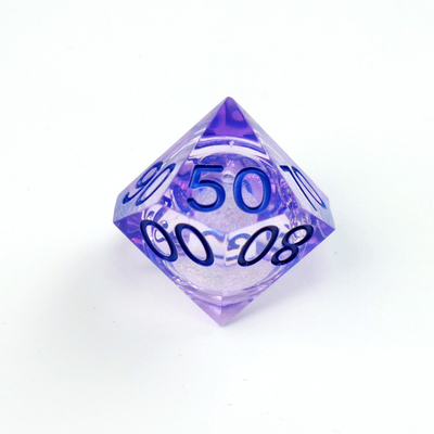 Purplewitte stroming zand hemel nummer hars veelzijdige dobbelsteen spel suite draak en Dungeon City dnd dobbelstenen