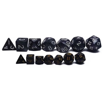 Candy kleur mini hars desktop spel dobbelstenen set