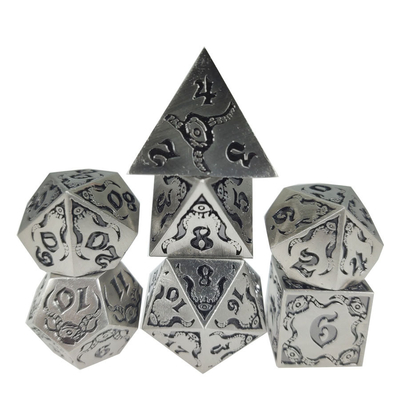 Devil's Eye rolspel metalen veelzijdige dobbelstenen TRPG COC DND