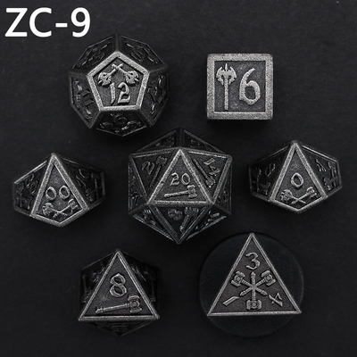 Aanpasbaar polyhedraal dobbelsteen set rollenspel dobbelsteen spel RPG Dungeon en Dragon dobbelsteen set bordspel