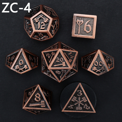 Aanpasbaar polyhedraal dobbelsteen set rollenspel dobbelsteen spel RPG Dungeon en Dragon dobbelsteen set bordspel