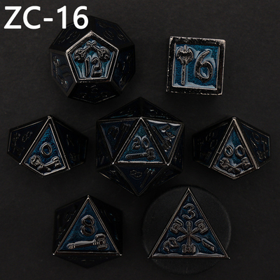 Aanpasbaar polyhedraal dobbelsteen set rollenspel dobbelsteen spel RPG Dungeon en Dragon dobbelsteen set bordspel