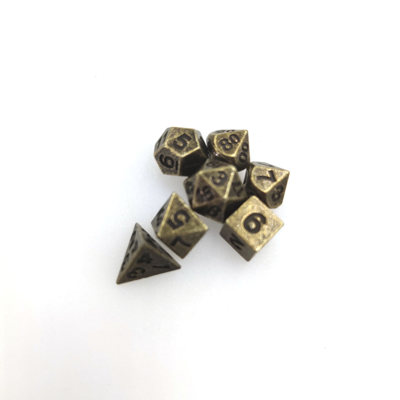 Custom Kleurrijke Plastic Mini Polyhedraal Dice Set Voor Geschenken En Verzamelingen