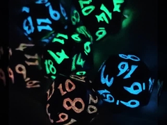 Het buitensporige Metaal dobbelt Vastgestelde Polyhedral dobbelt Lichtgewicht Scherpkantige Dcc dobbelt