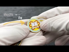 Metalen badge metalen munt metalen broche hoeft niet te worden geopend zonder de prijs van metalen munten.